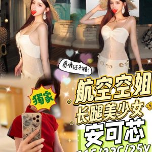 🇹🇼台中高檔外約台妹 安可芯