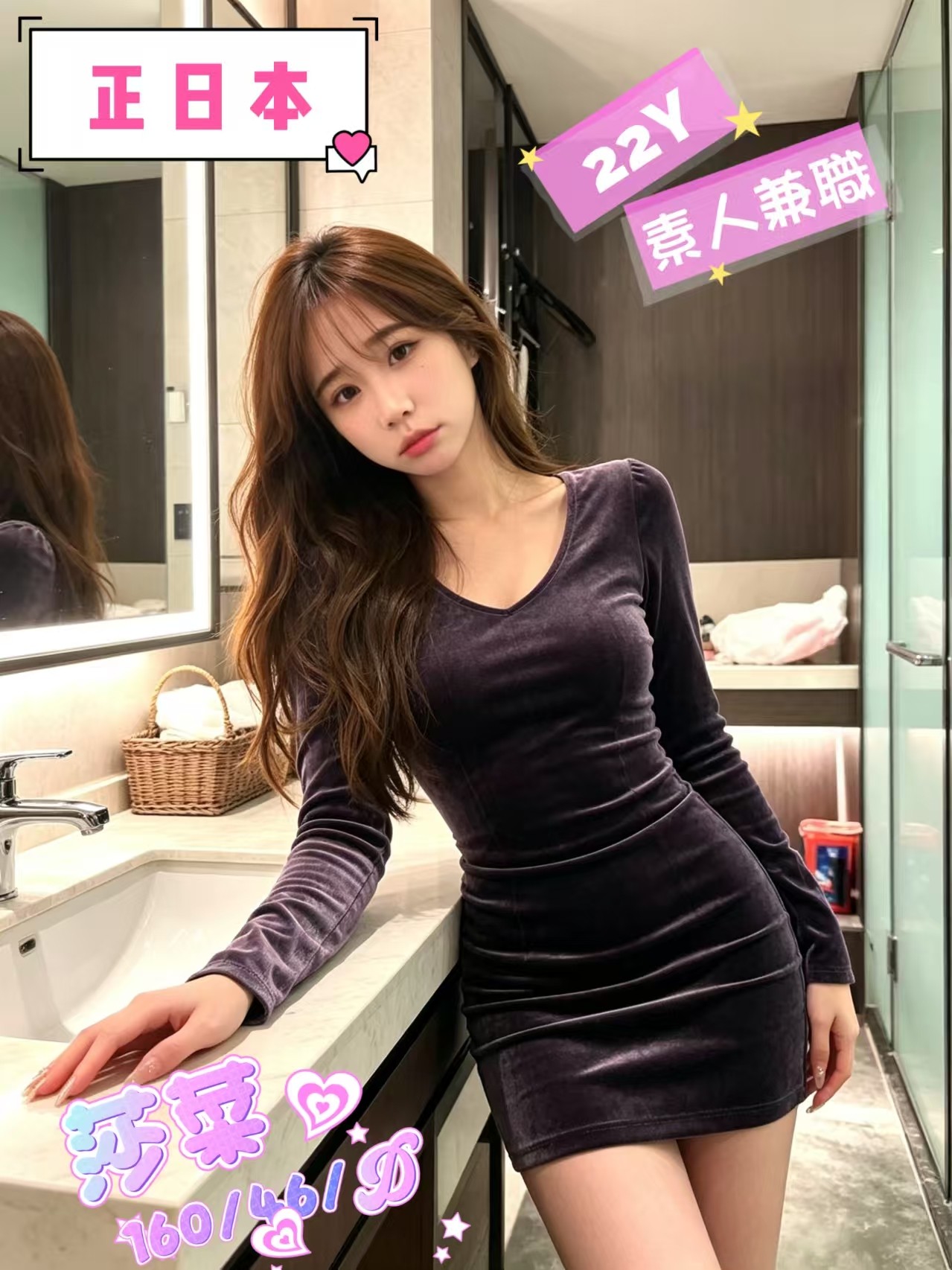 🇯🇵台中北區櫻花妹 莎菜